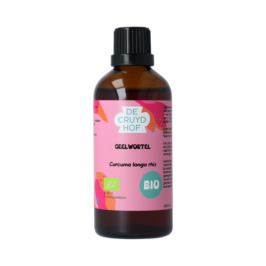 De Cruydhof Curcuma longa / geelwortel tinctuur bio 100.00 Milliliter