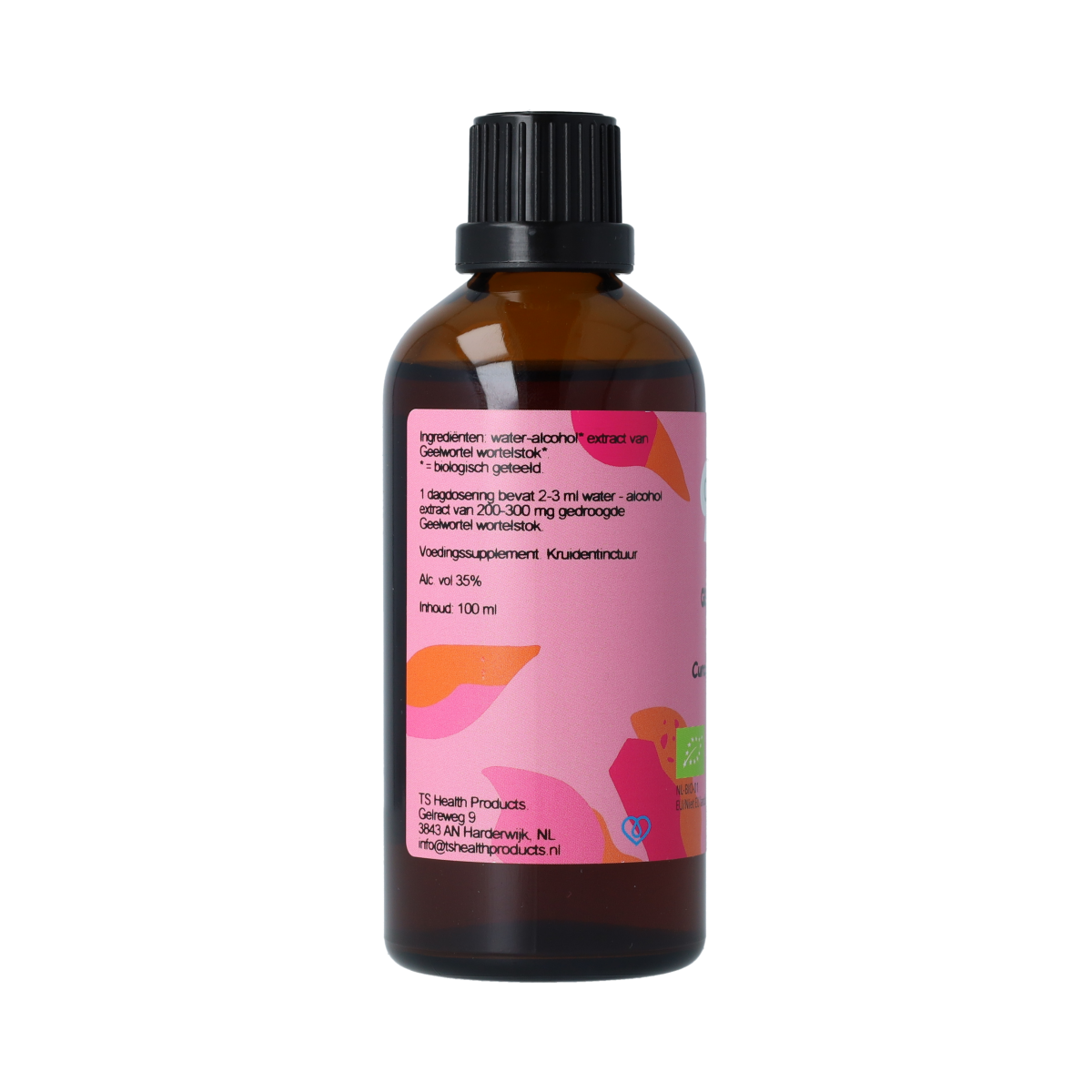 De Cruydhof Curcuma longa / geelwortel tinctuur bio 100.00 Milliliter