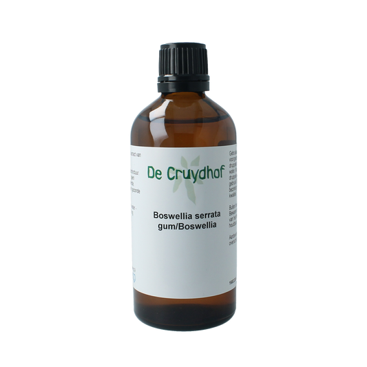 Cruydhof Boswellia serrata tinctuur in 100ml bottle, herbal supplement with Boswellia for natural wellness.