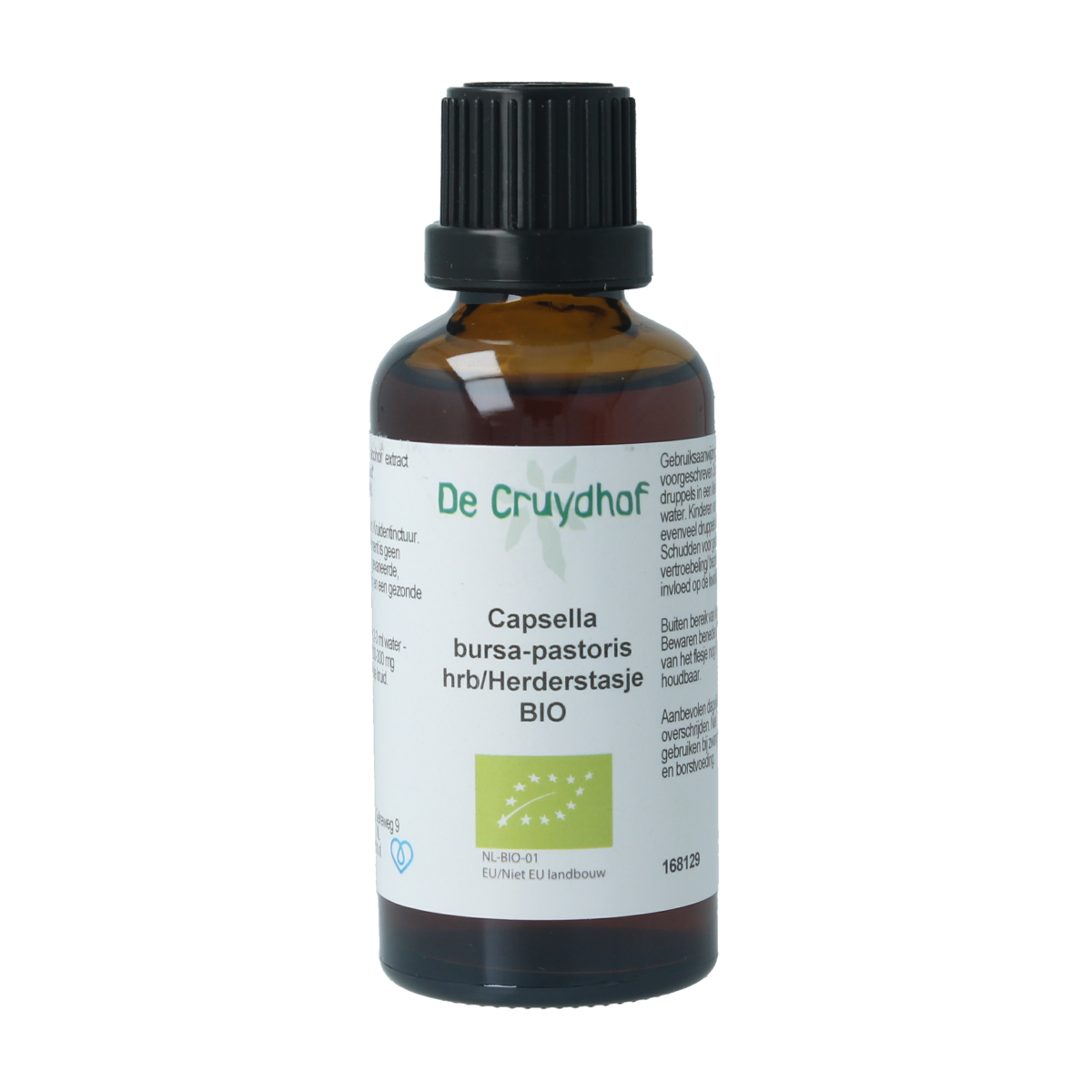 Cruydhof Capsella burs p / herderstasje tinctuur bio 50.00 Milliliter