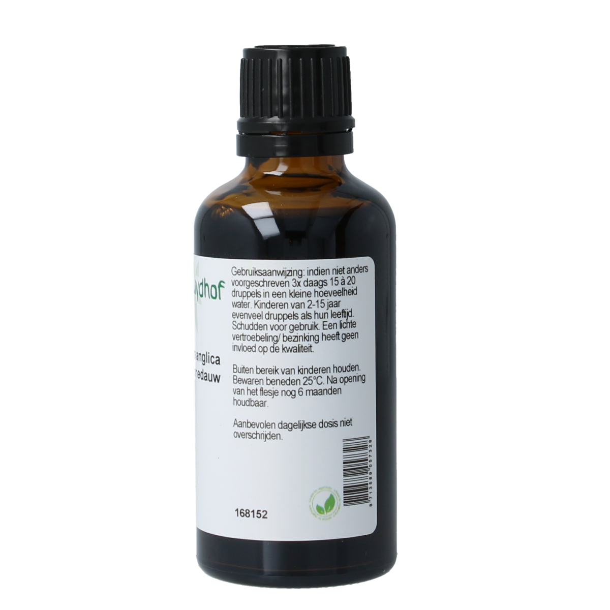 Cruydhof Drosera anglica hrb / zonnedauw tinctuur 50.00 Milliliter