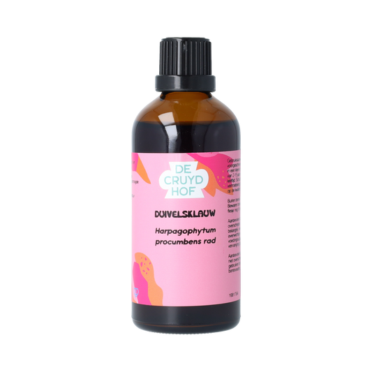 De Cruydhof Harpagophytum p r / duivelsklauw tinctuur 100.00 Milliliter