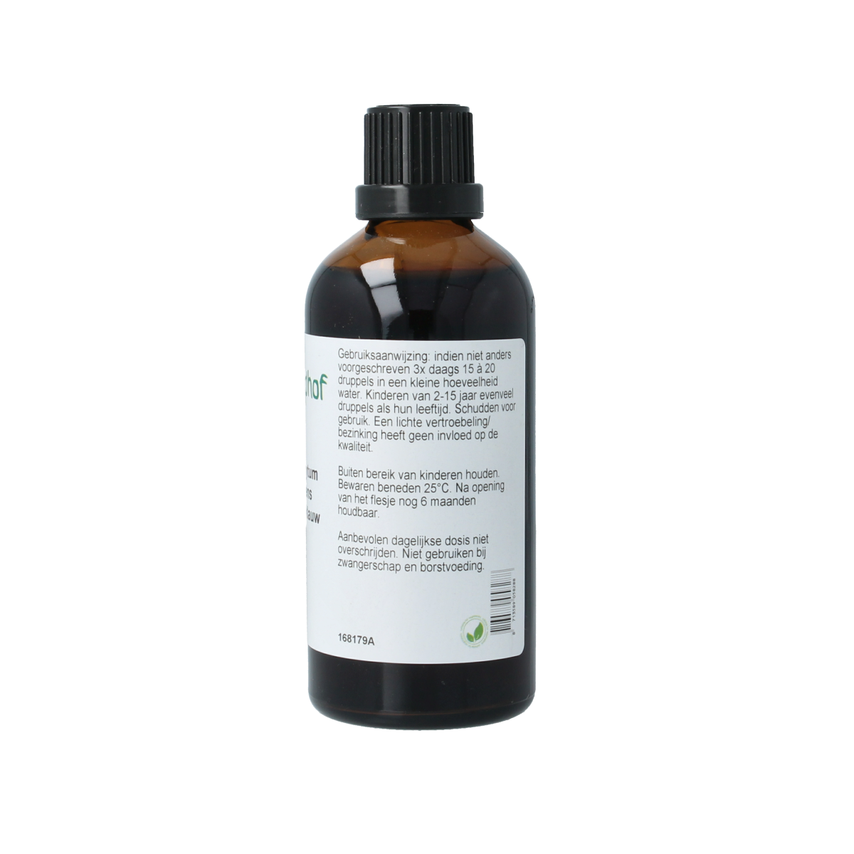 Cruydhof Harpagophytum duivelsklauw tinctuur in 100ml bottle, herbal supplement for joint health.