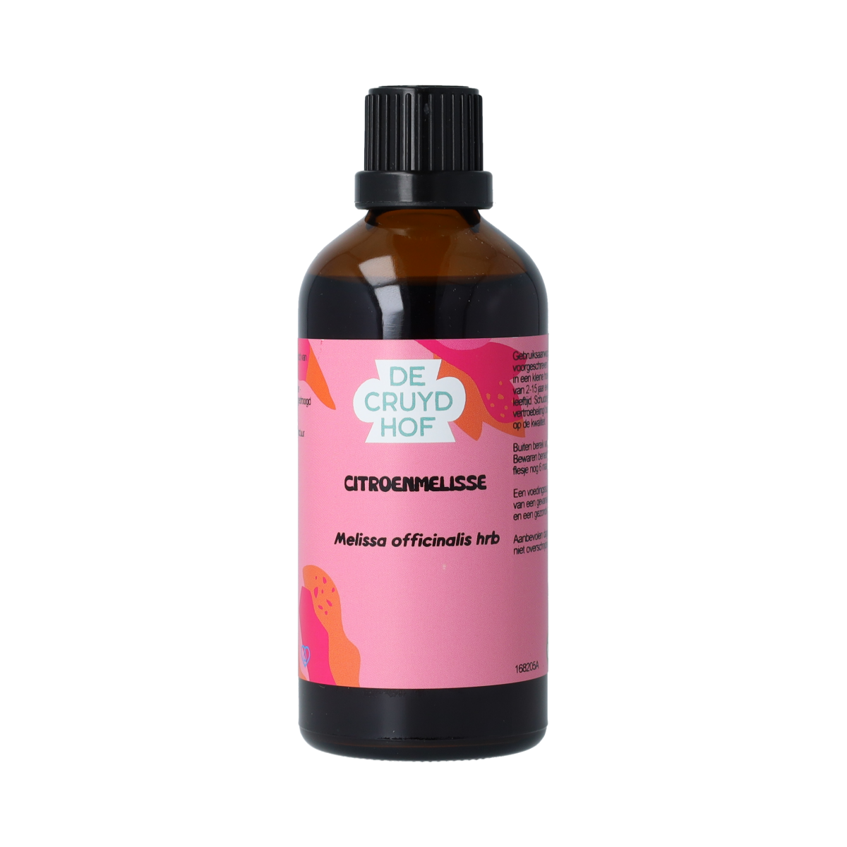 De Cruydhof Melissa officinalis herb / citroenmelisse tinctuur 100.00 Milliliter