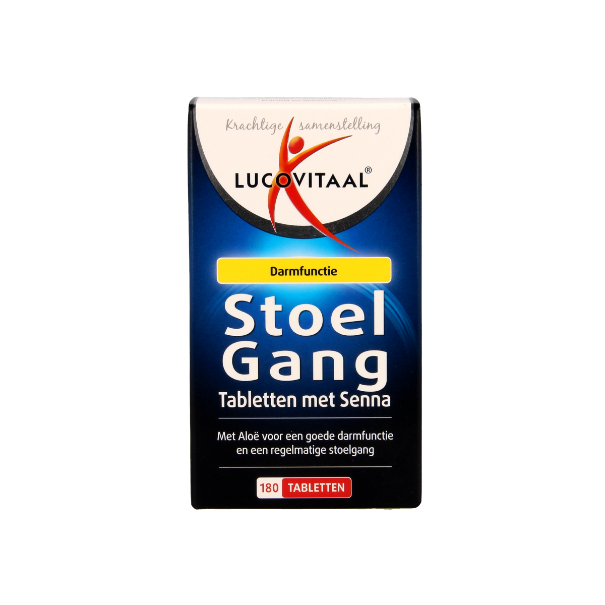 Lucovitaal Stoelgang met senna kruidenpreparaat, 180 tabletten, natural herbal supplement for digestive support