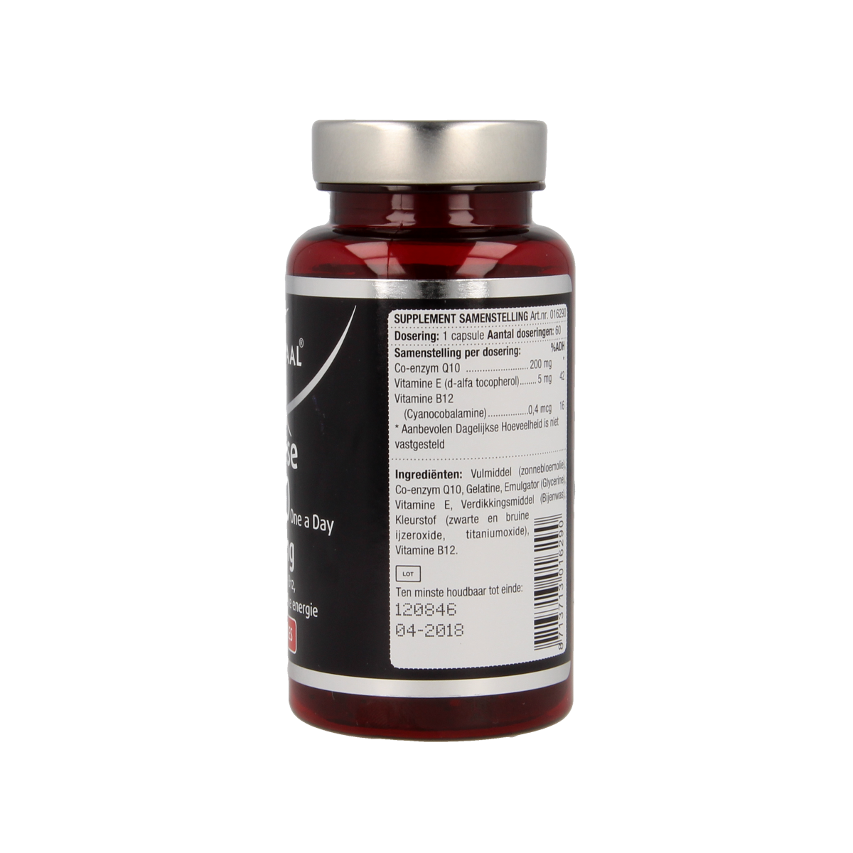 Lucovitaal Q10 200mg multivitamin capsules, Japanese formula, 60 capsules, dietary supplement with antioxidant properties