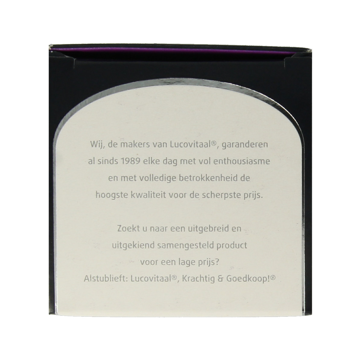 Lucovitaal Haar Groei & Volume herbal supplement capsules, showing a bottle of 30 capsules for hair health and thickening.