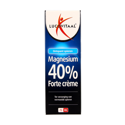 Lucovitaal Magnesium 40% forte creme 75.00 Gram