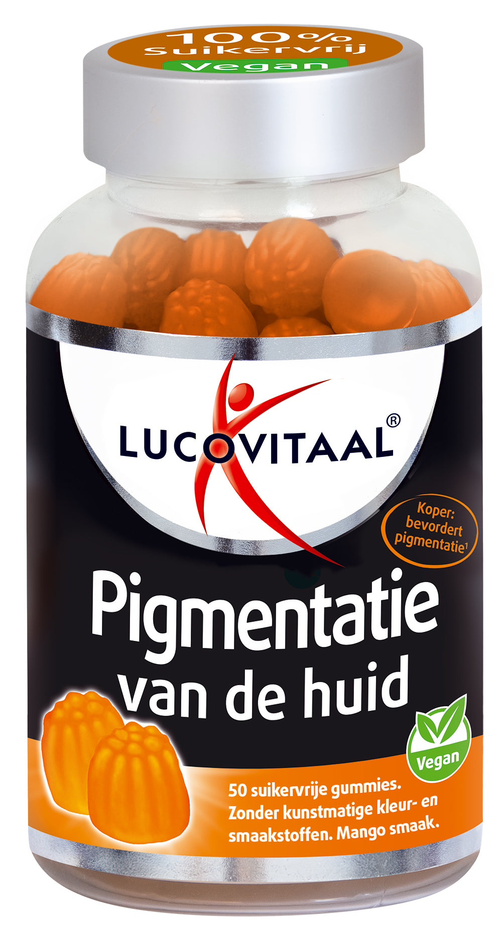 Lucovitaal Pigmentatie van de huid gummies 50.00 Stuks