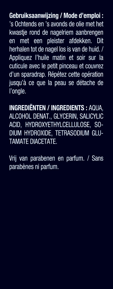 Lucovitaal Nagel Wecker handverzorging in 30ml bottle, showing the product with a white label and cap, designed for nail care.