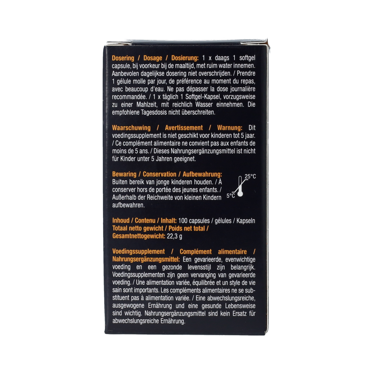 Lucovitaal D3 Vitamine 100% 100.00 Capsules