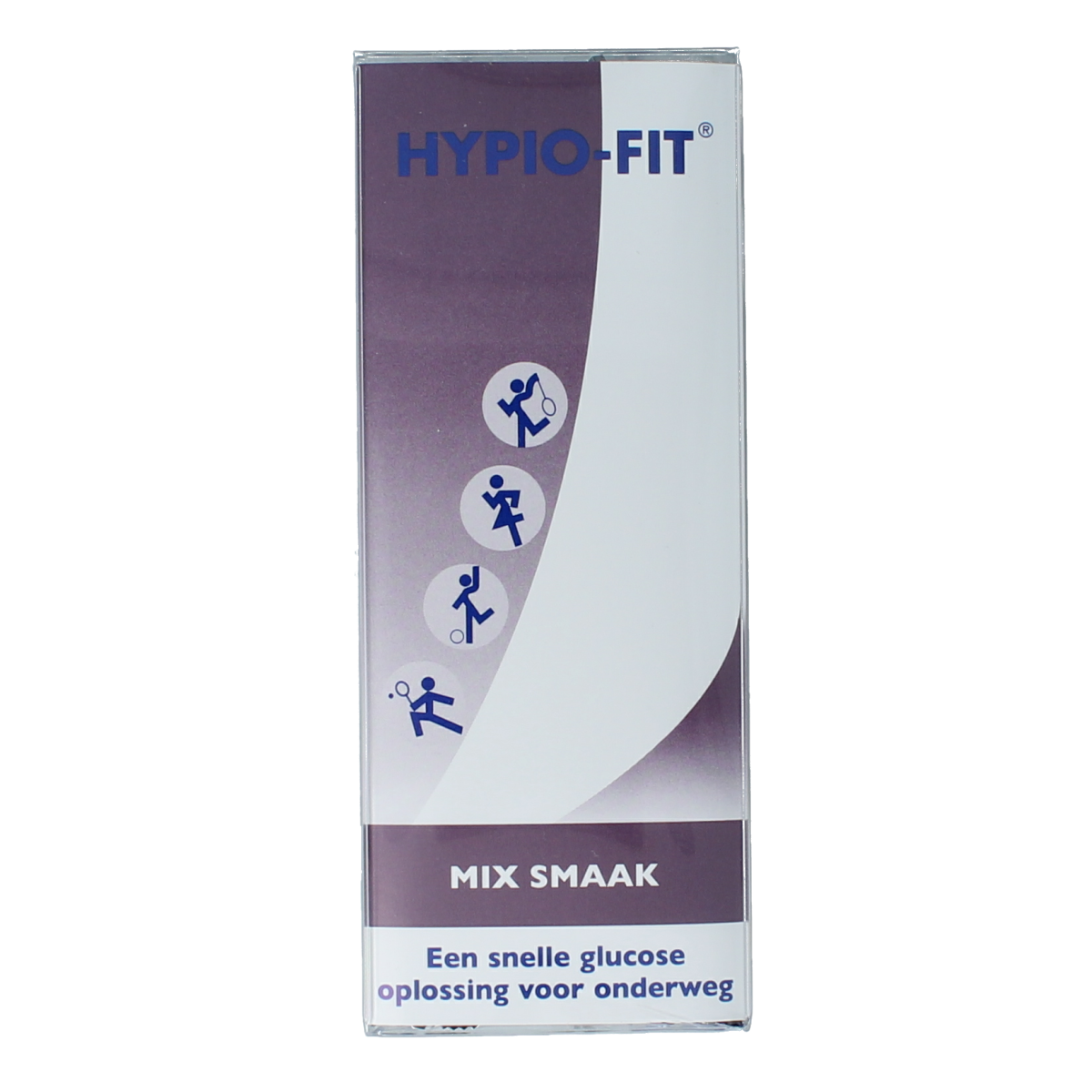 Hypio-Fit Direct energy mix sachets with diverse flavors, sugar and sweetener product in 12 sachets package.