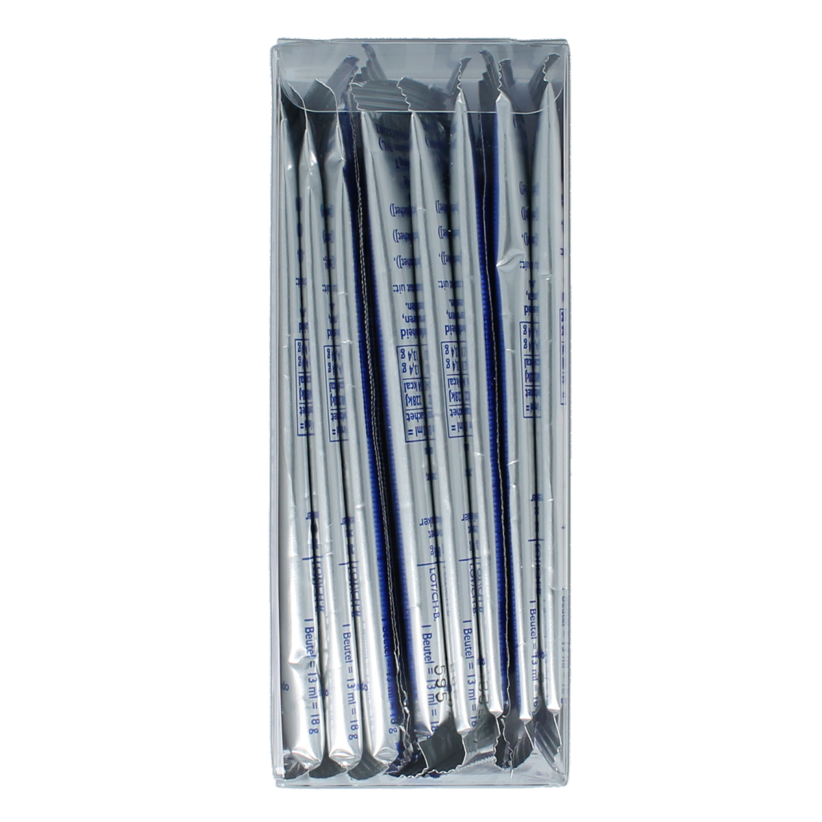 Hypio-Fit Direct energy mix with 12 sachets, assorted flavors, sugar and sweetener product, in individual sachets