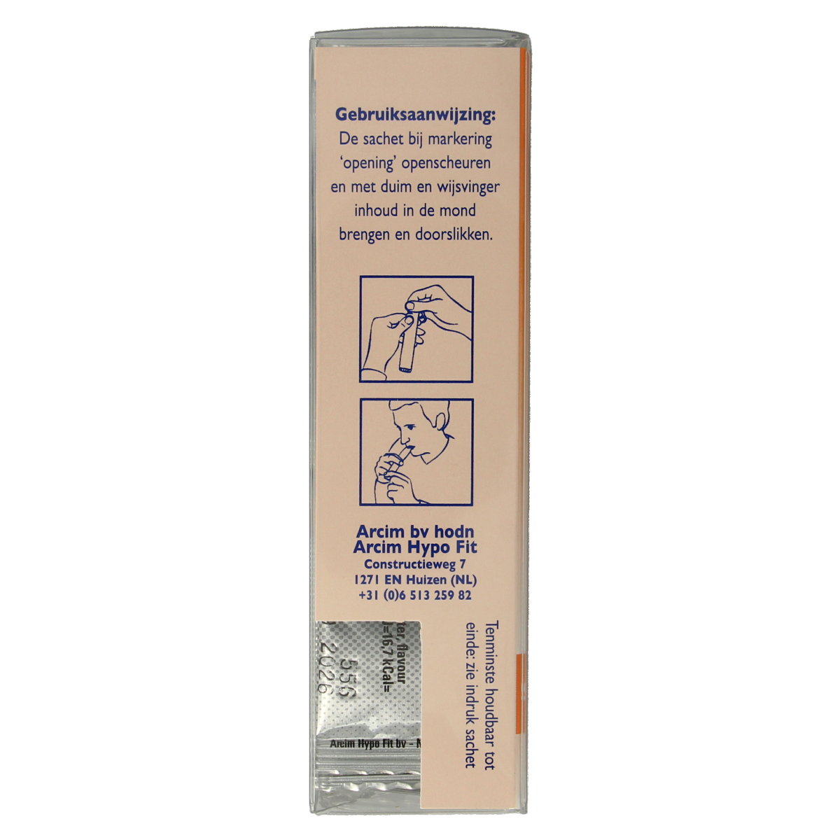 Hypio-Fit Hypiofit boost sugar substitute sachets, sweetening product with 30 sachets shown in the image.