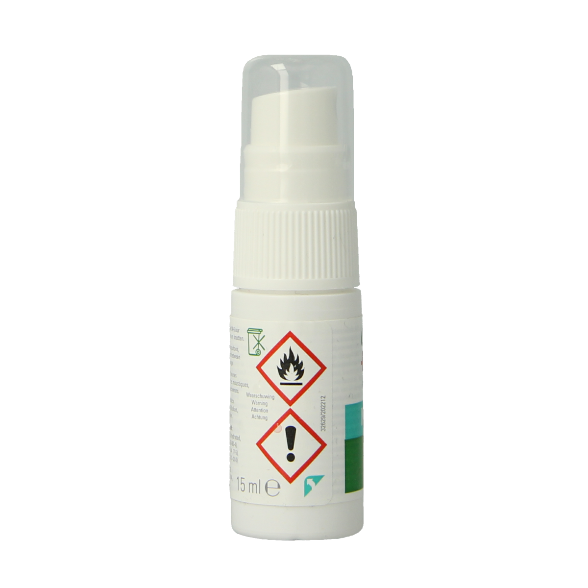 Care Plus anti-insect natural spray bottle for insect bites and stings, 15ml, with natural ingredients and easy-to-use spray design.