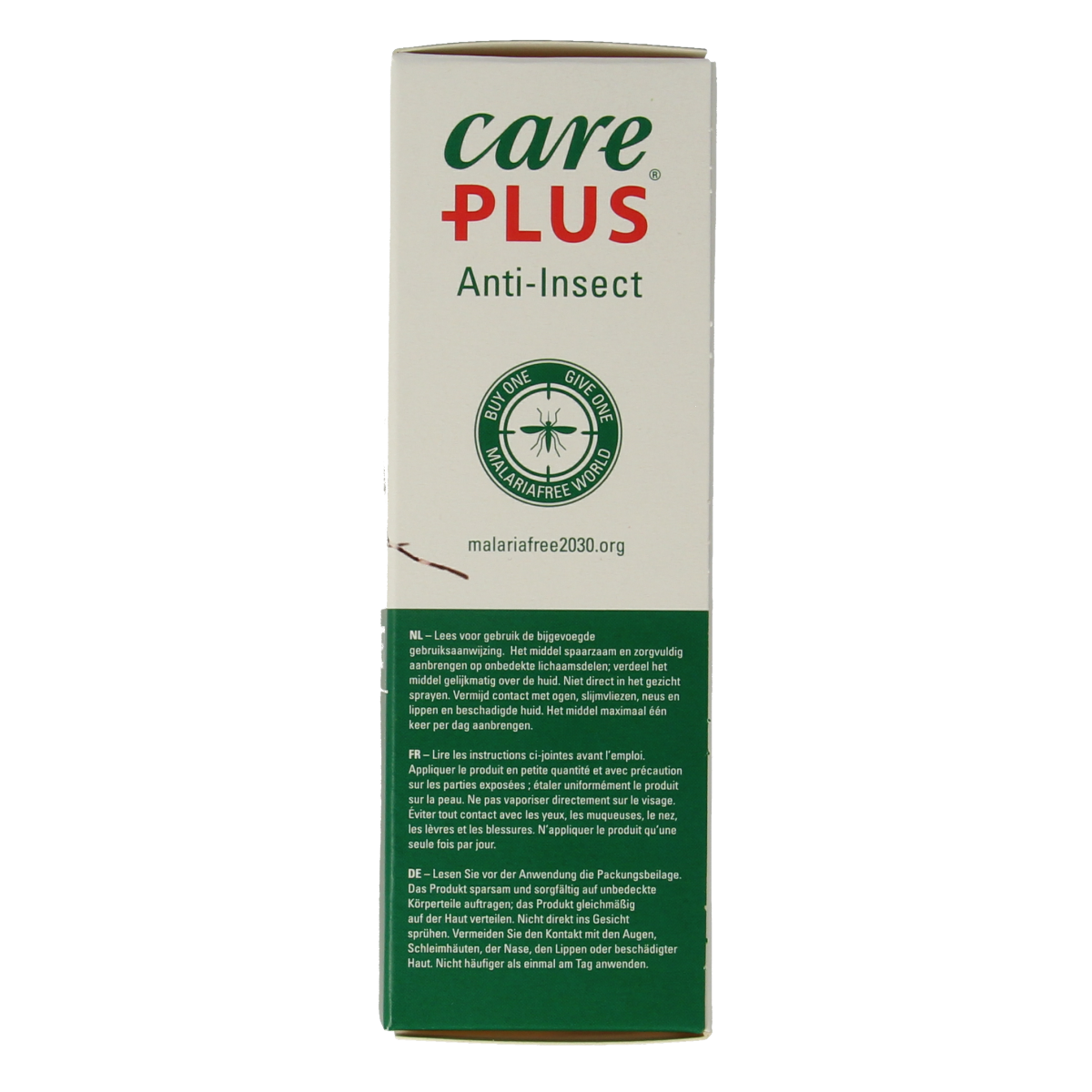 Care Plus Deet spray 40% for insect bites and mosquito protection, 60 ml bottle with spray nozzle.