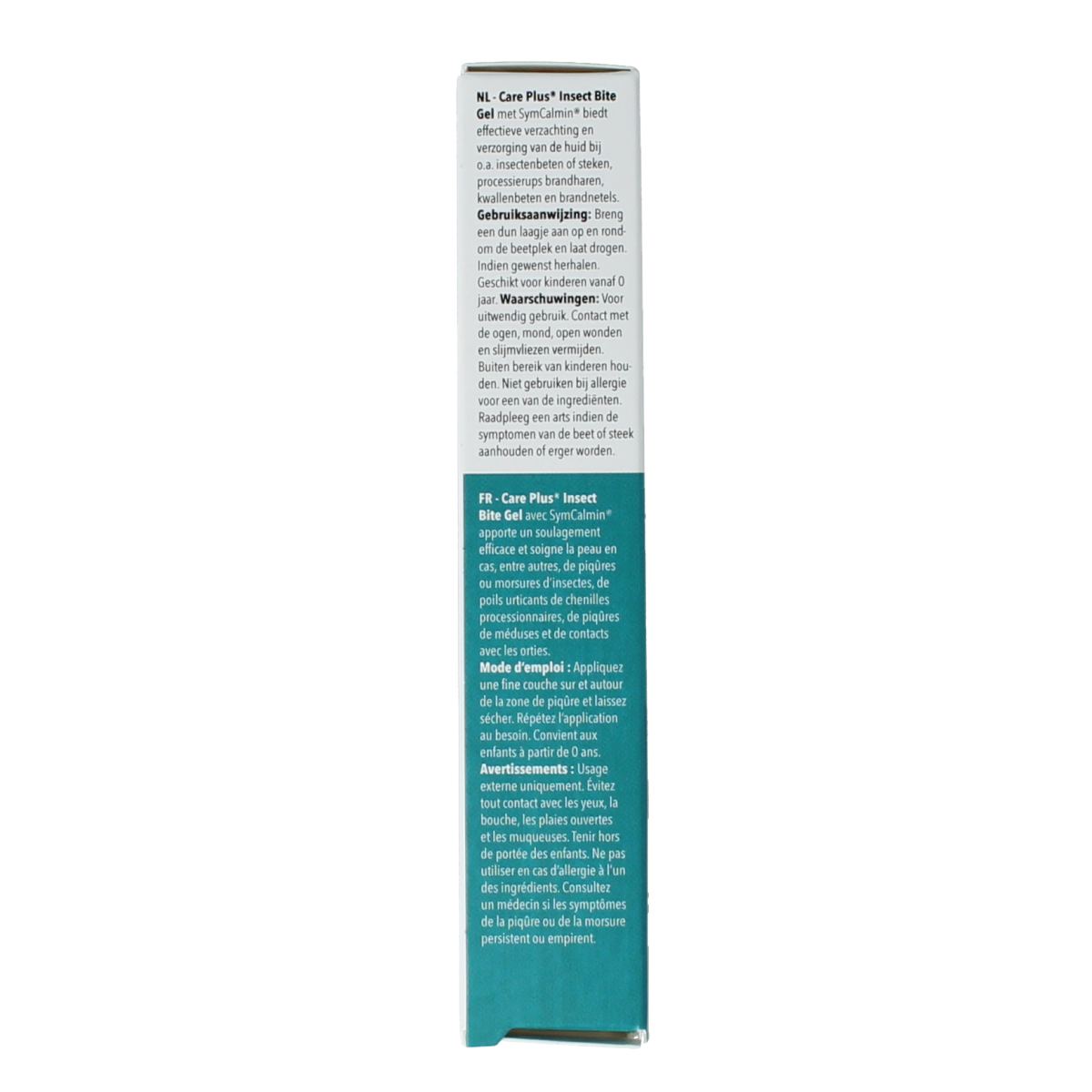 Care Plus insect bite gel 20ml tube, soothing treatment for insect bites and stings with gentle, calming formula.