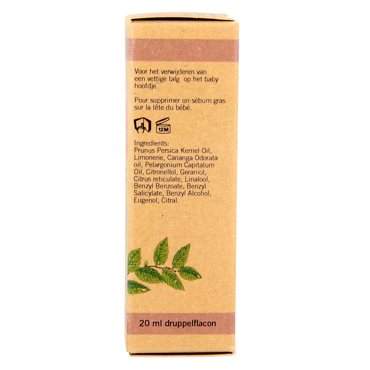Aromed Baby Bergolie 20ml bottle, natural baby and toddler care oil, gentle and nourishing for delicate skin.