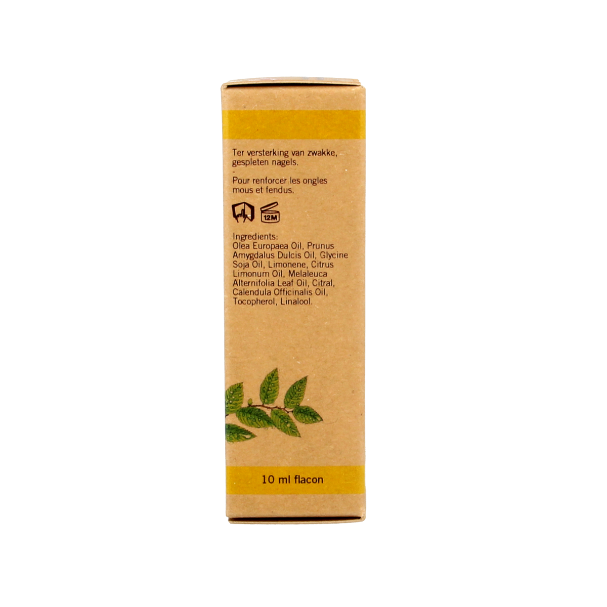 Aromed Beluna nourishing nail oil in a 10ml bottle, hand care product for healthy, moisturized nails and cuticles.