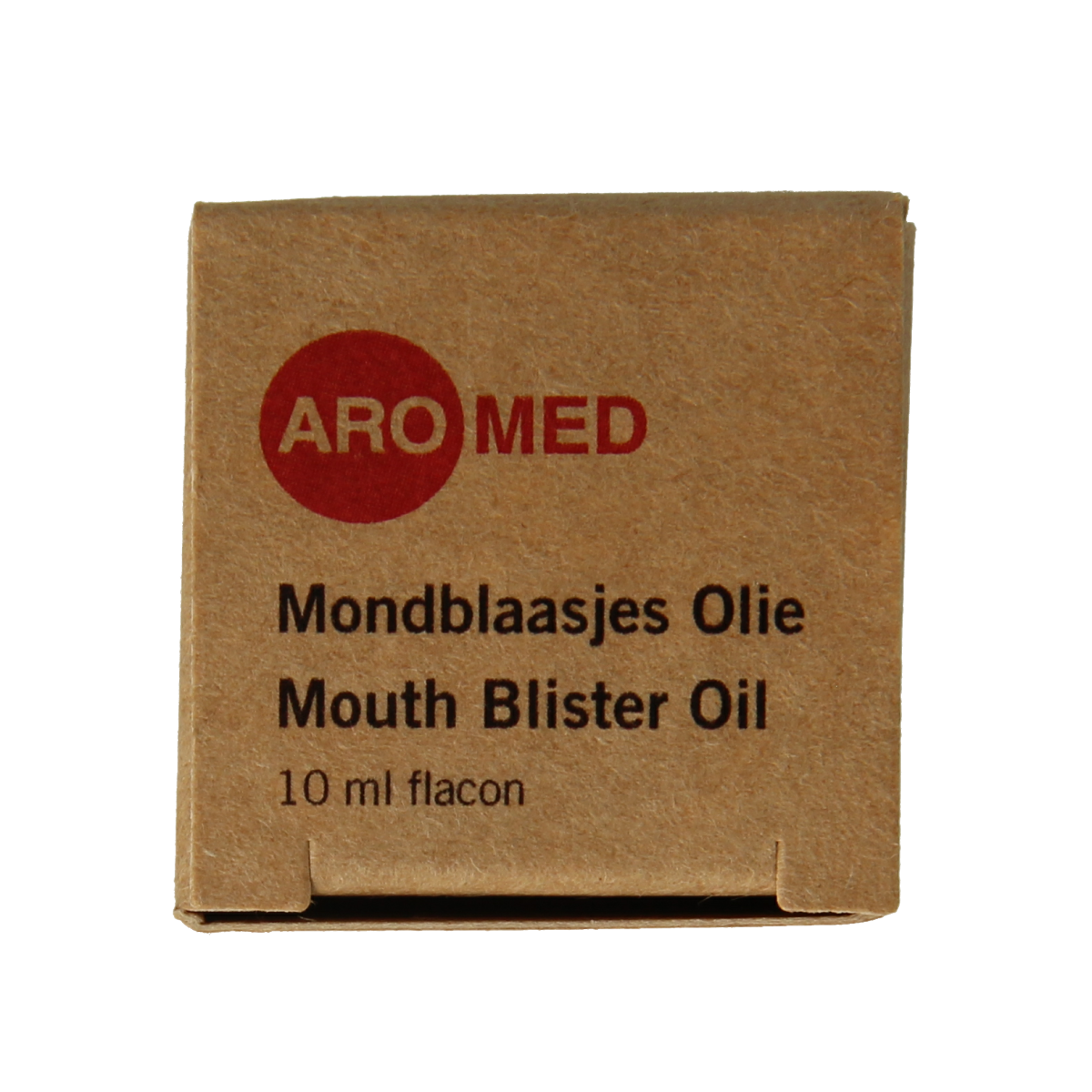Aromed Echina lip care oil 10ml in a clear glass bottle with a white cap, designed for nourishing lip protection.