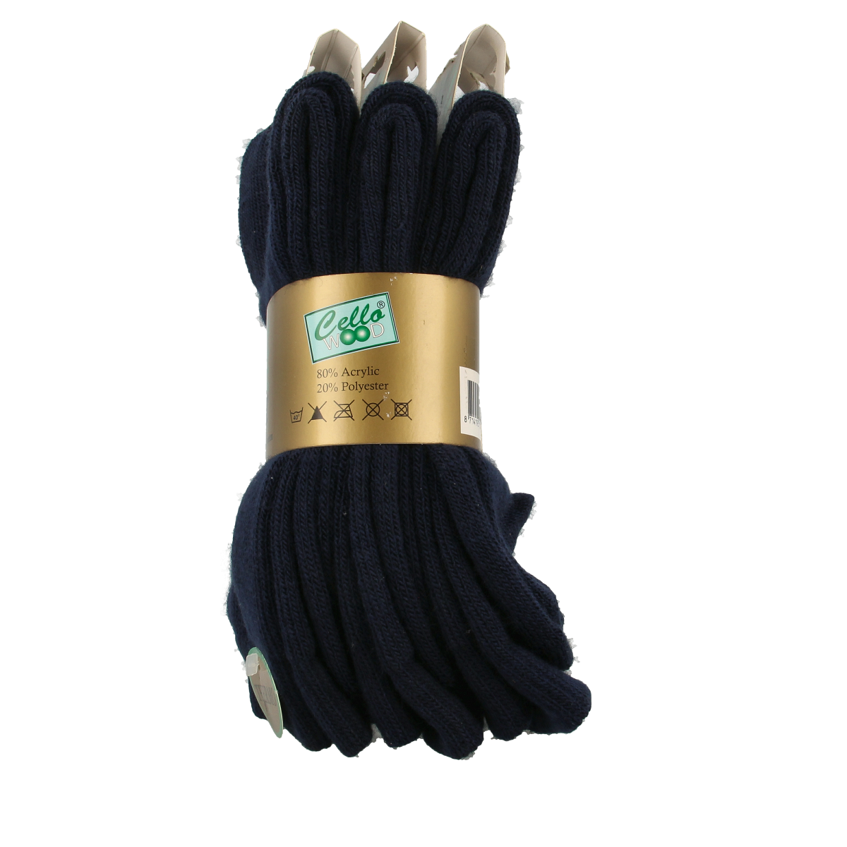 Naproz thermo sokken in blauw, maat 39-42, set of 3 pairs, warm and comfortable socks for cold weather.