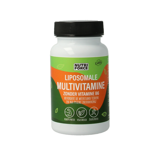 Nutriforce Liposomale multivitamine zonder vitamine B6 30.00 Vegetarische capsules