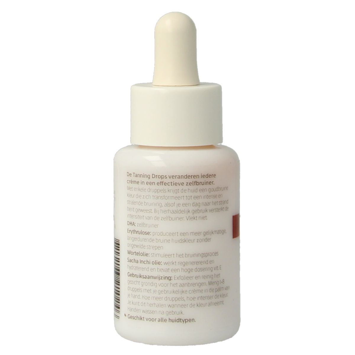 O' Zoleil tanning drops 30ml in a clear bottle with dropper for face and body tanning enhancement.