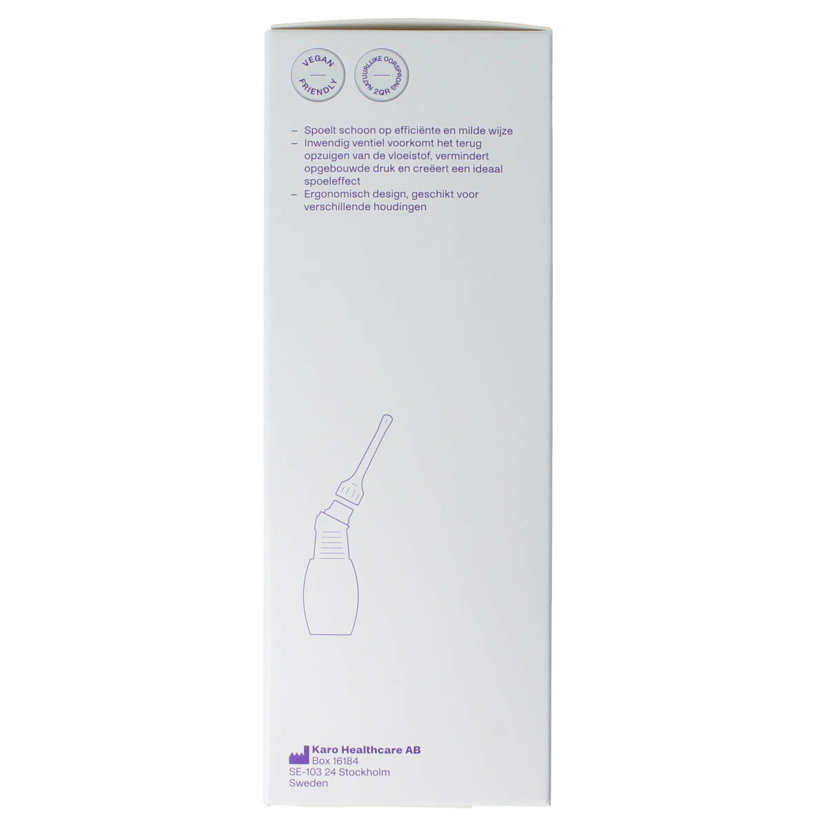 Multi GYN Douche and bruistablet set for body care, featuring a sleek white bottle and effervescent tablets for cleansing.