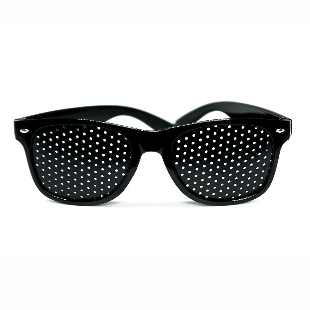 Holisan Ortici training glasses with 1.00 diopter for opticians, shown in a clear, close-up image highlighting the frame and lenses.