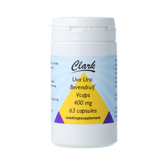 Clark Uva ursi 400mg 63.00 Vegetarische capsules
