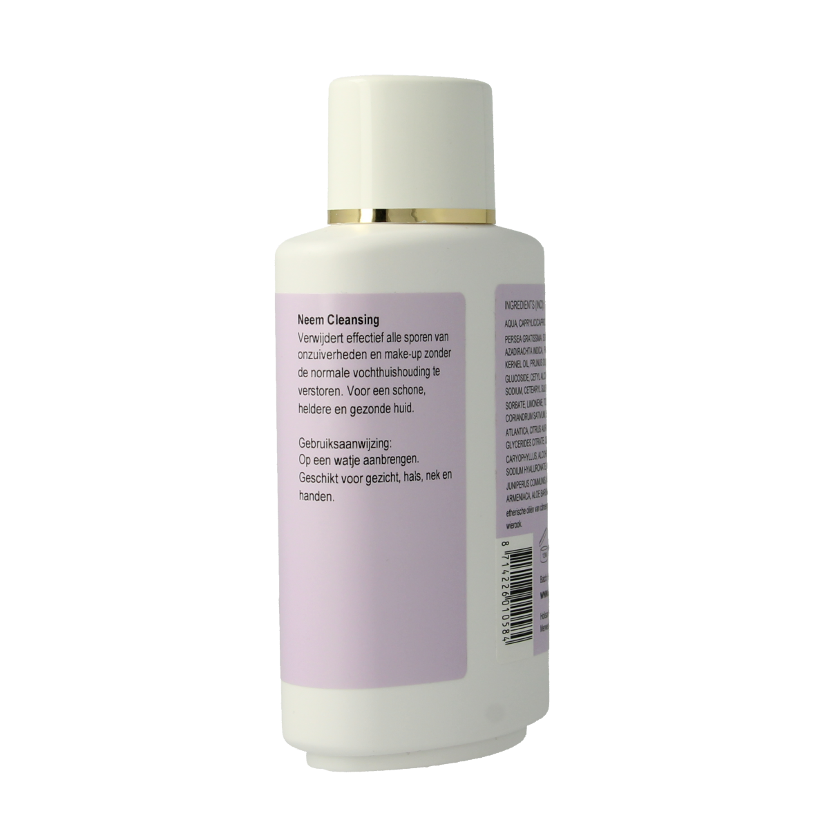 Devi Neem cleansing emulsion 200ml for facial skincare, showing the product bottle and packaging.