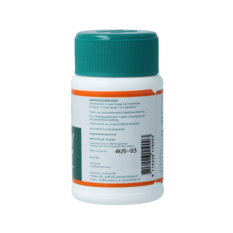 Holisan Liv 52 kruidenpreparaat in 100 tabletten, herbal supplement for liver support, showing the product packaging.