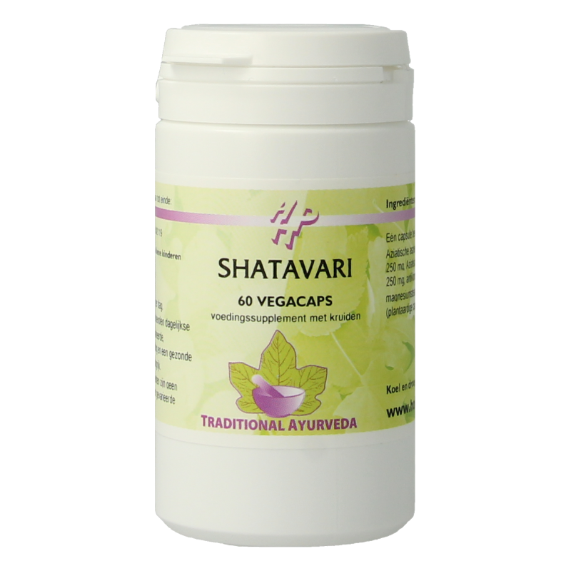Holisan Shatavari vegetarian capsules, herbal supplement in a white bottle with label and capsules visible.