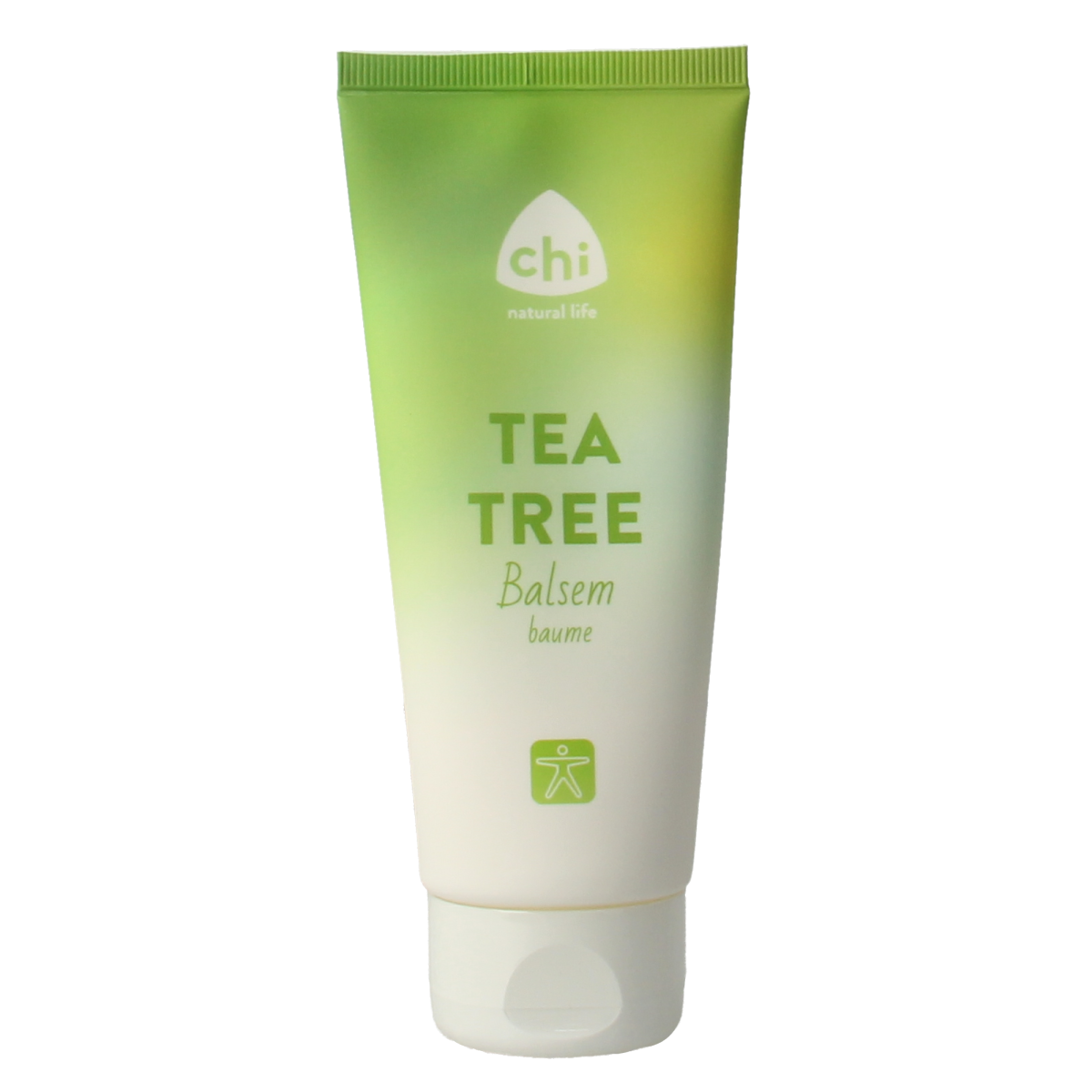 Chi Tea Tree Balsem 100ml for body care, featuring natural tea tree extract in a convenient balm container.