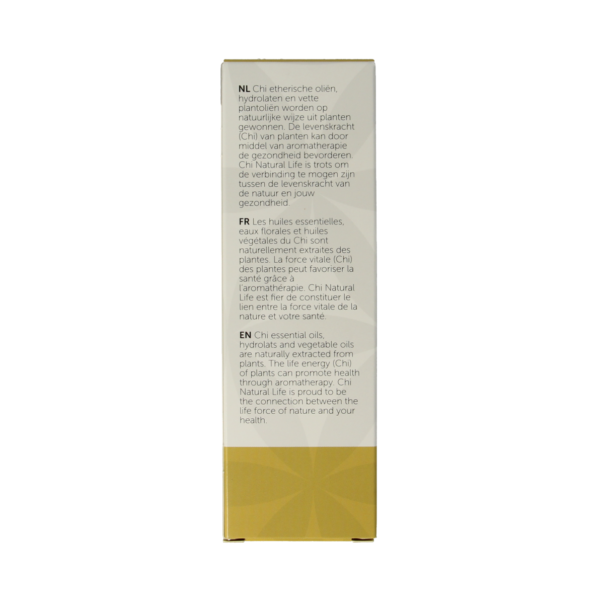 Organic Chi Teunisbloem oil in a 50ml bottle, natural body care product with a clear label showing the brand and oil type.