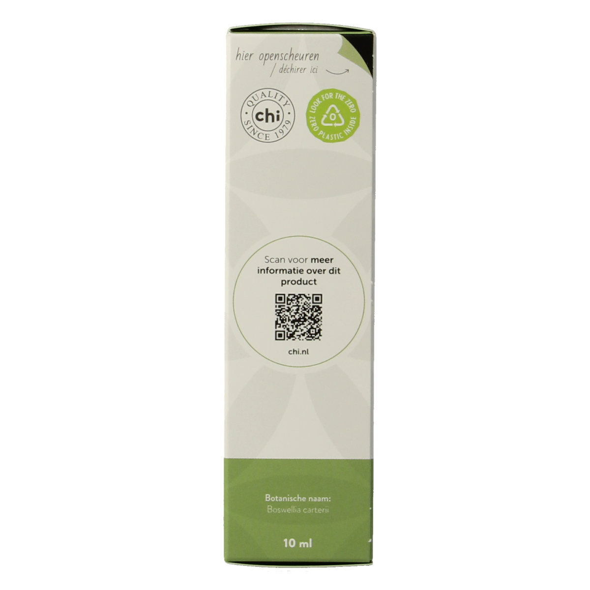 Chi Wierook wild essential oil in a 10ml bottle, natural aromatic etherische olie for aromatherapy and wellness.