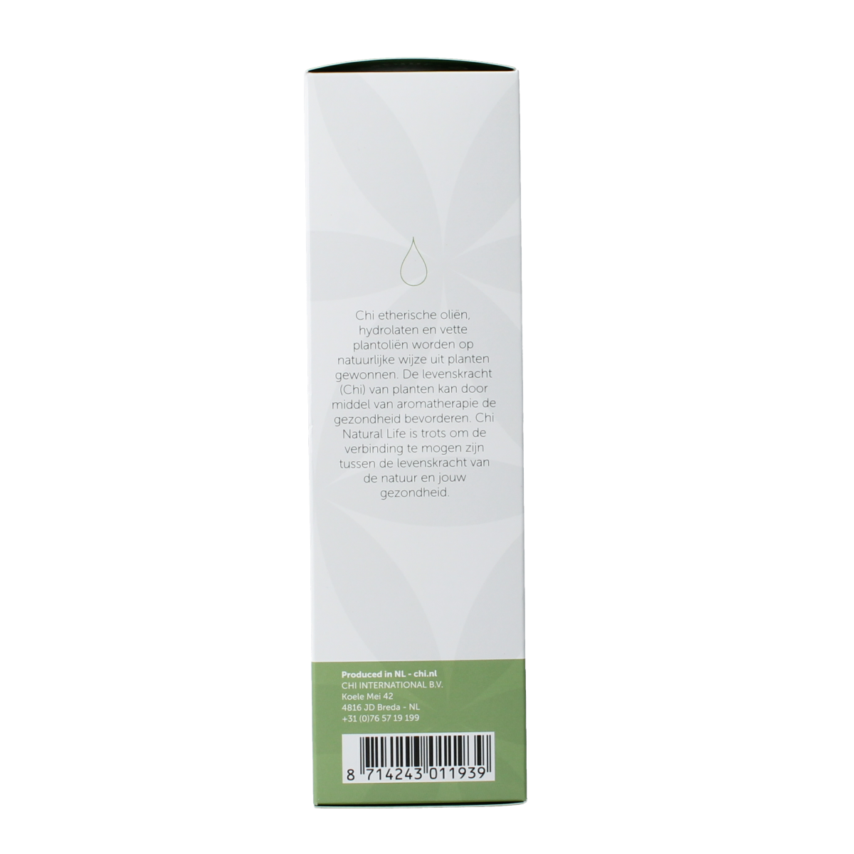 Chi Eucalyptus Wild essential oil in a 100ml bottle, featuring a clear container with a white cap and eucalyptus label.