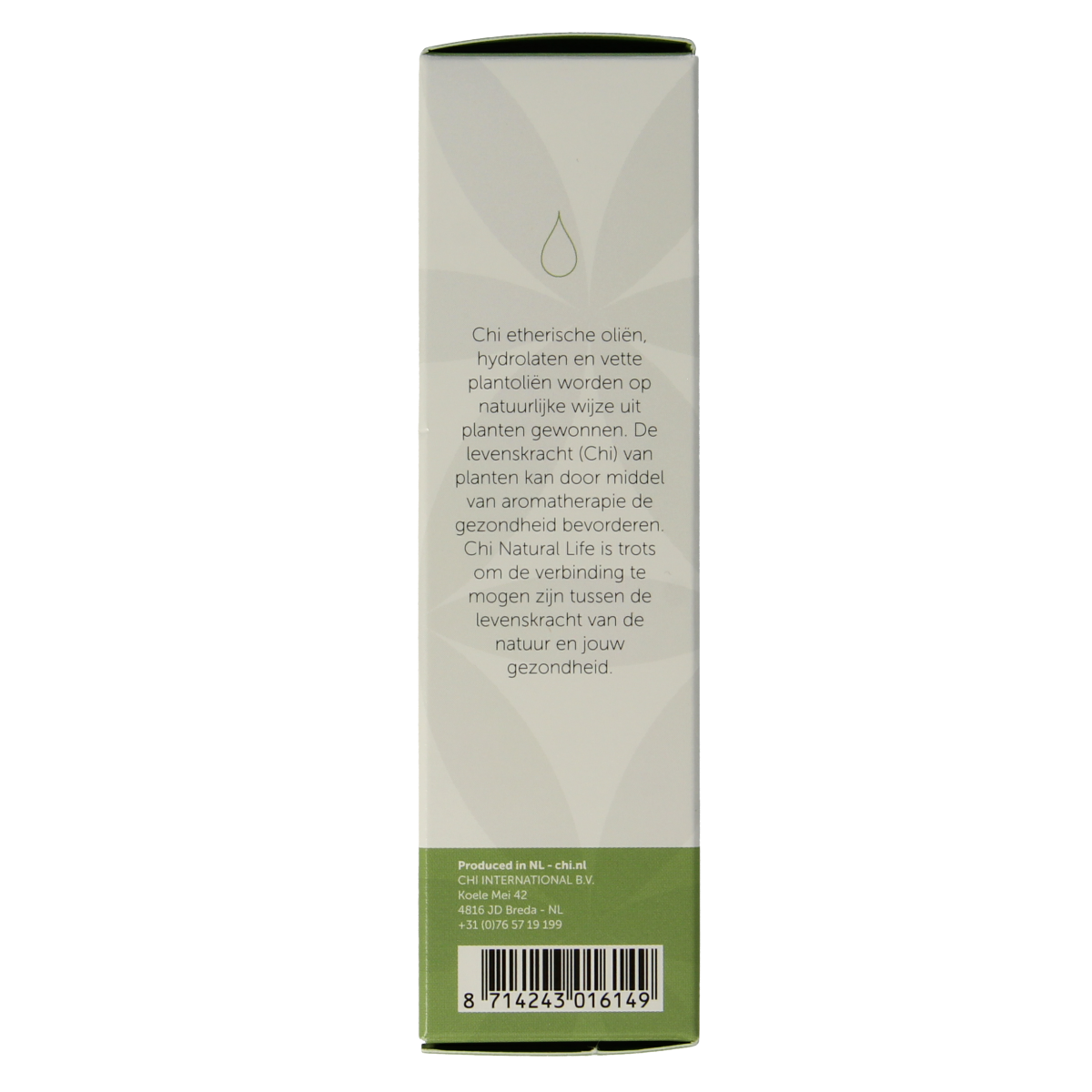 Chi Kajeput essential oil in a 10ml bottle, natural aromatic etherische oliën by Chi, with a clear label and dropper cap.