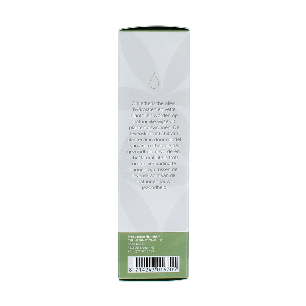 Chi Pepermunt Chinese cultivar essential oil in a 10ml bottle, featuring fresh mint leaves and botanical elements.