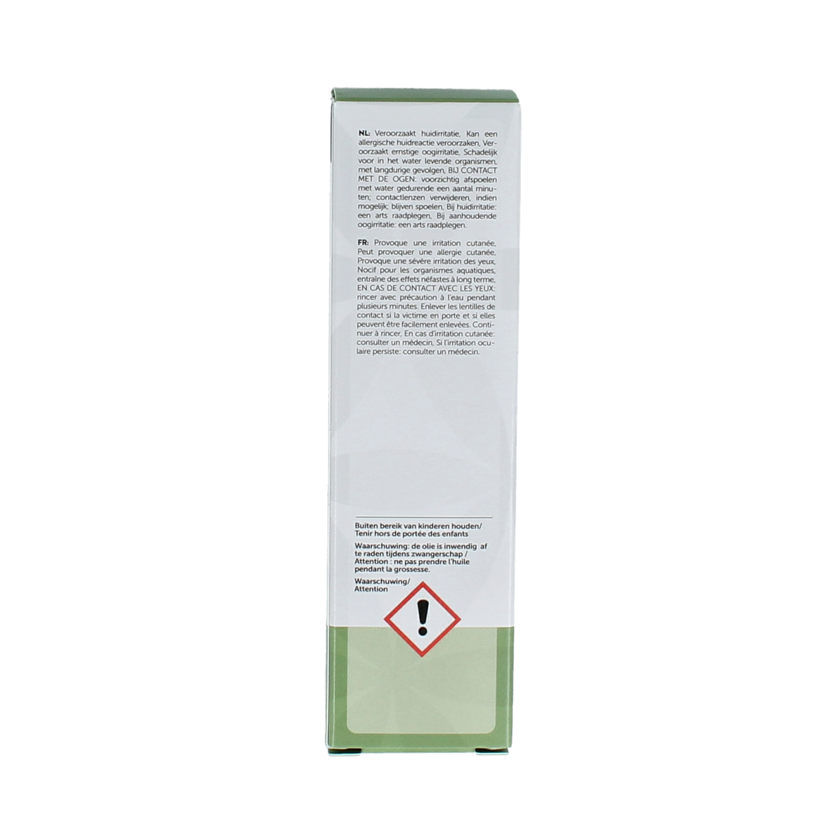 Chi Pepermunt Chinese cultivar essential oil bottle, 10ml, showcasing the amber glass container and label with product details.