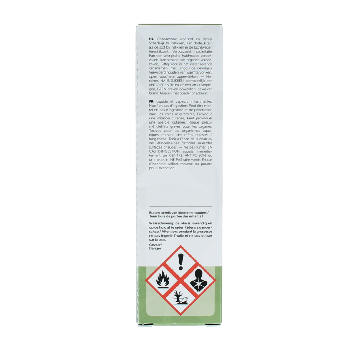 Chi Salie cultivar 10ml bottle of essential oil, showing a dark glass vial with a white label and dropper cap.