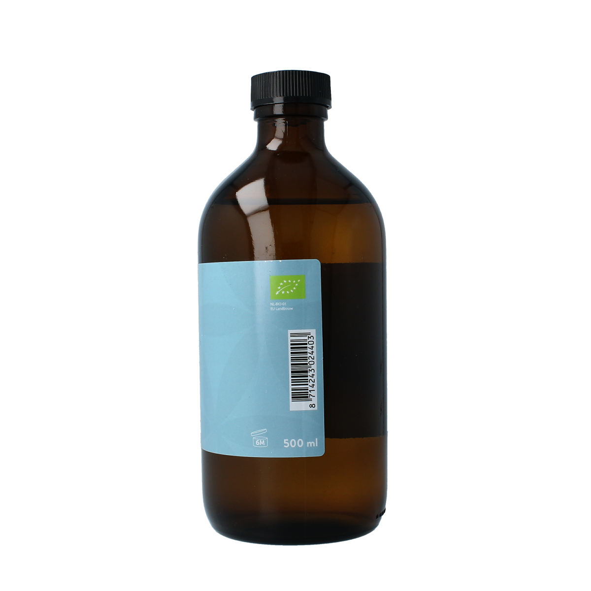 Chi Lavendel hydrolaat bio 500ml in a spray bottle, natural lavender body care product with a clear label and purple accents.