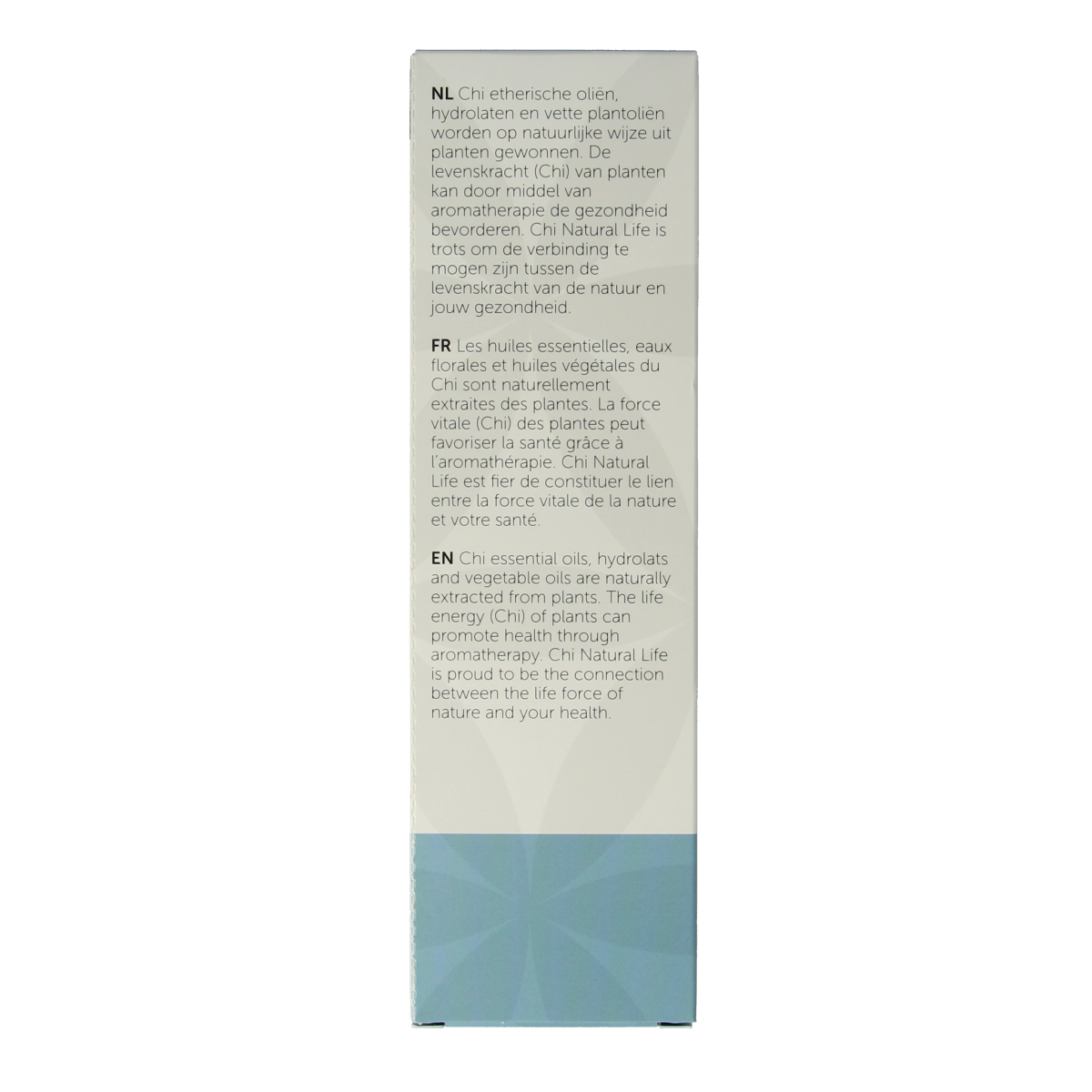 Chi Pepermunt hydrolaat bio 150ml, organic body care spray with mint scent, shown in a clear bottle with a spray nozzle.