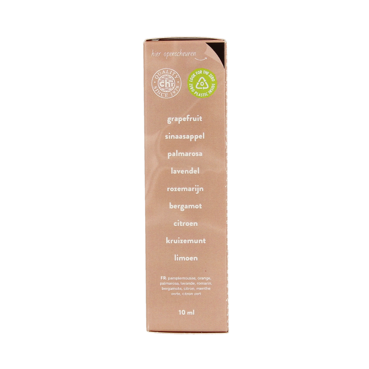 Chi Springtime Mix essential oil bottle, 10ml, natural blend of aromatic oils from Chi brand for aromatherapy use.