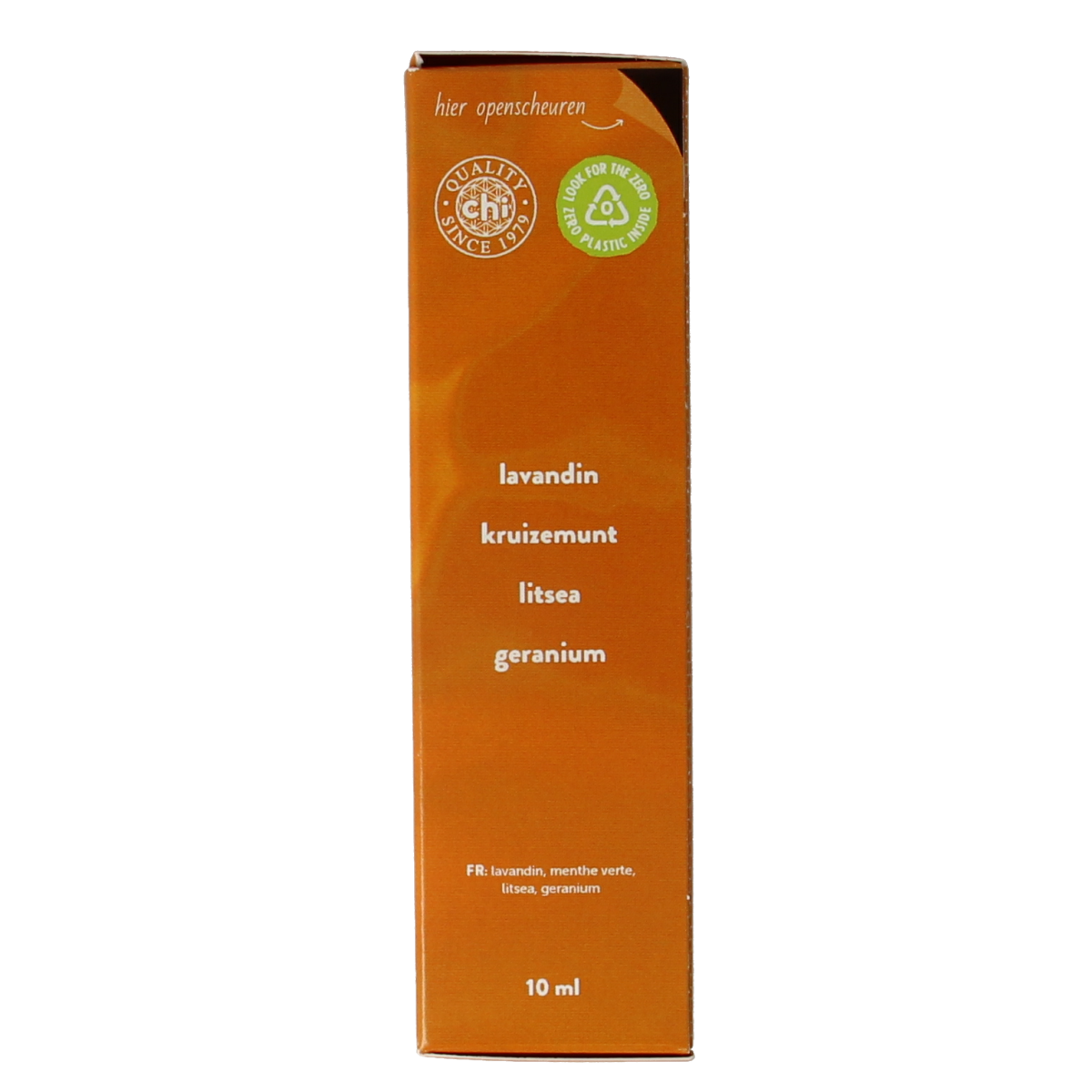 Chi Summertime Mix essential oil in 10ml bottle, natural aromatherapy blend from Chi brand, with colorful label.