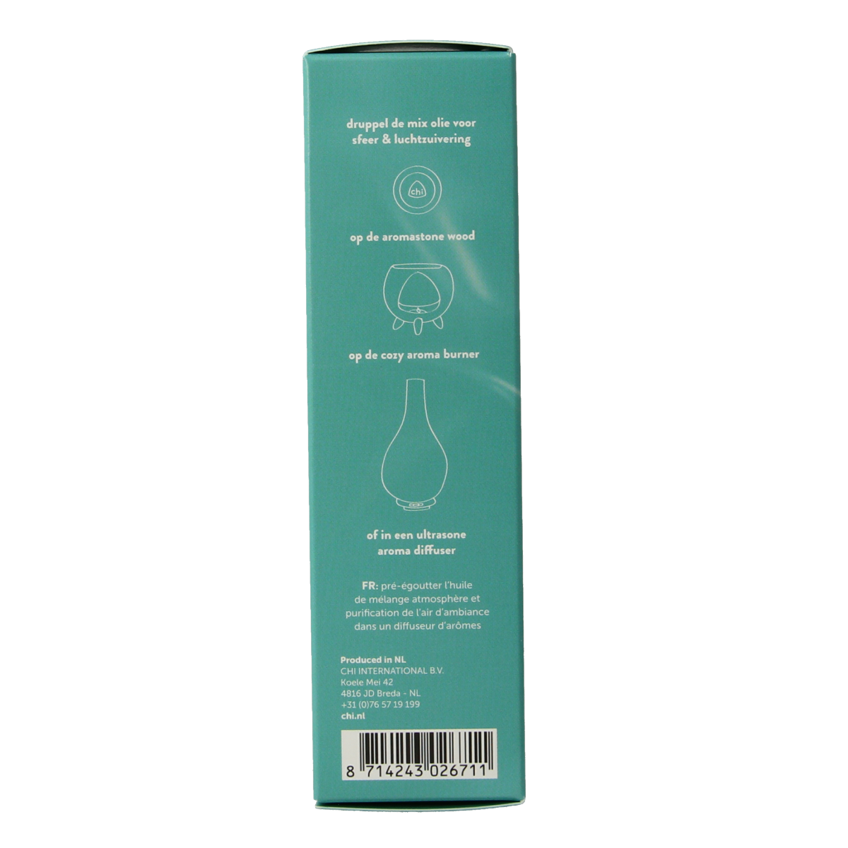 Chi Sea Breeze Mix essential oil in 10ml bottle, natural blend of aromatic oils for relaxation and wellness.