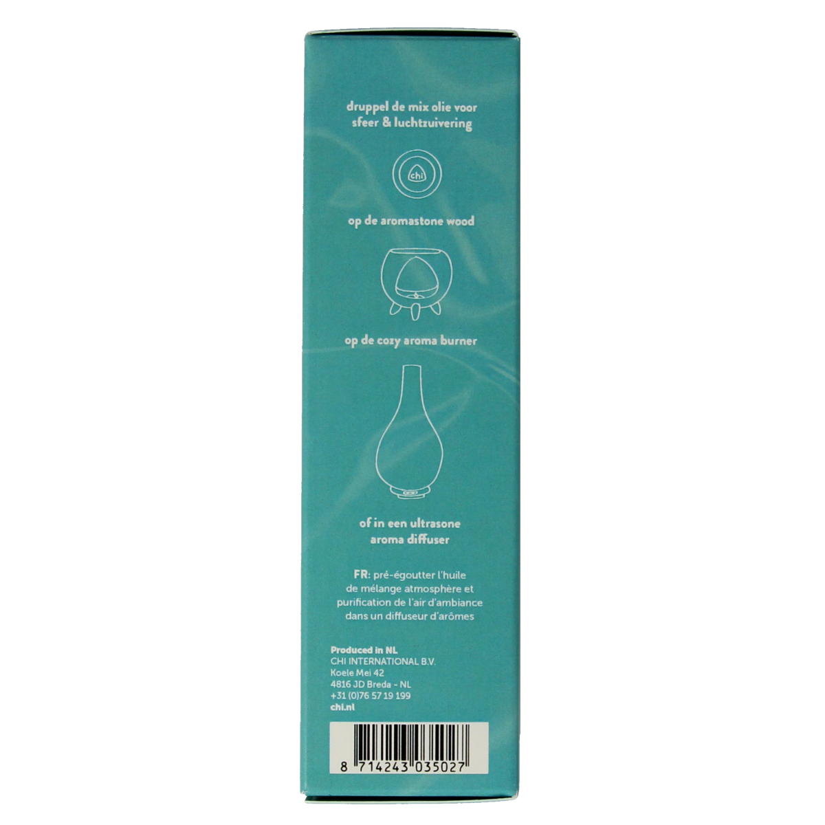 Chi Smell Well Mix olie, 10ml, aromatic essential oil blend in clear bottle, designed to freshen the air.