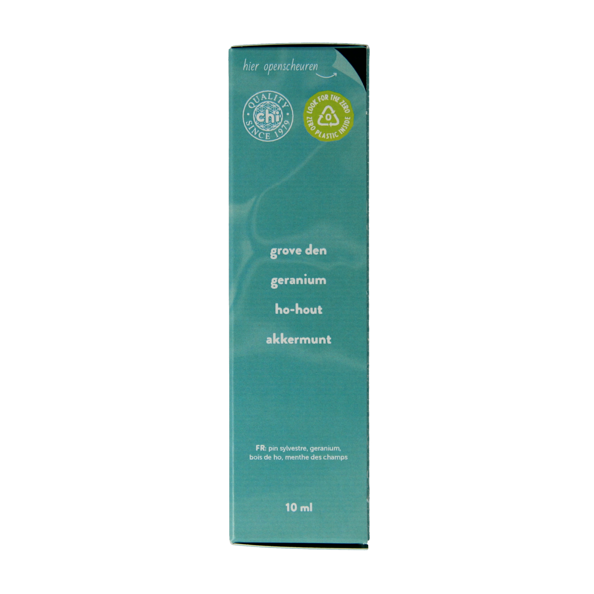 Chi Well mix olie, 10ml, natural essential oil blend in a small glass bottle with a white cap, labeled with product details.