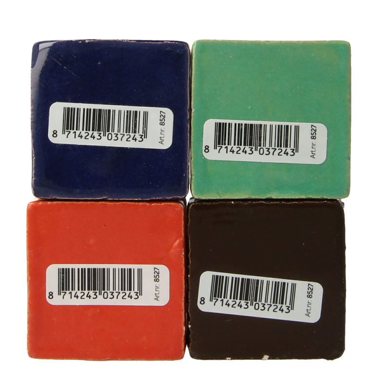 Square Chi Geurblokje geurverspreider in assorted scents, single piece, natural home fragrance accessory.