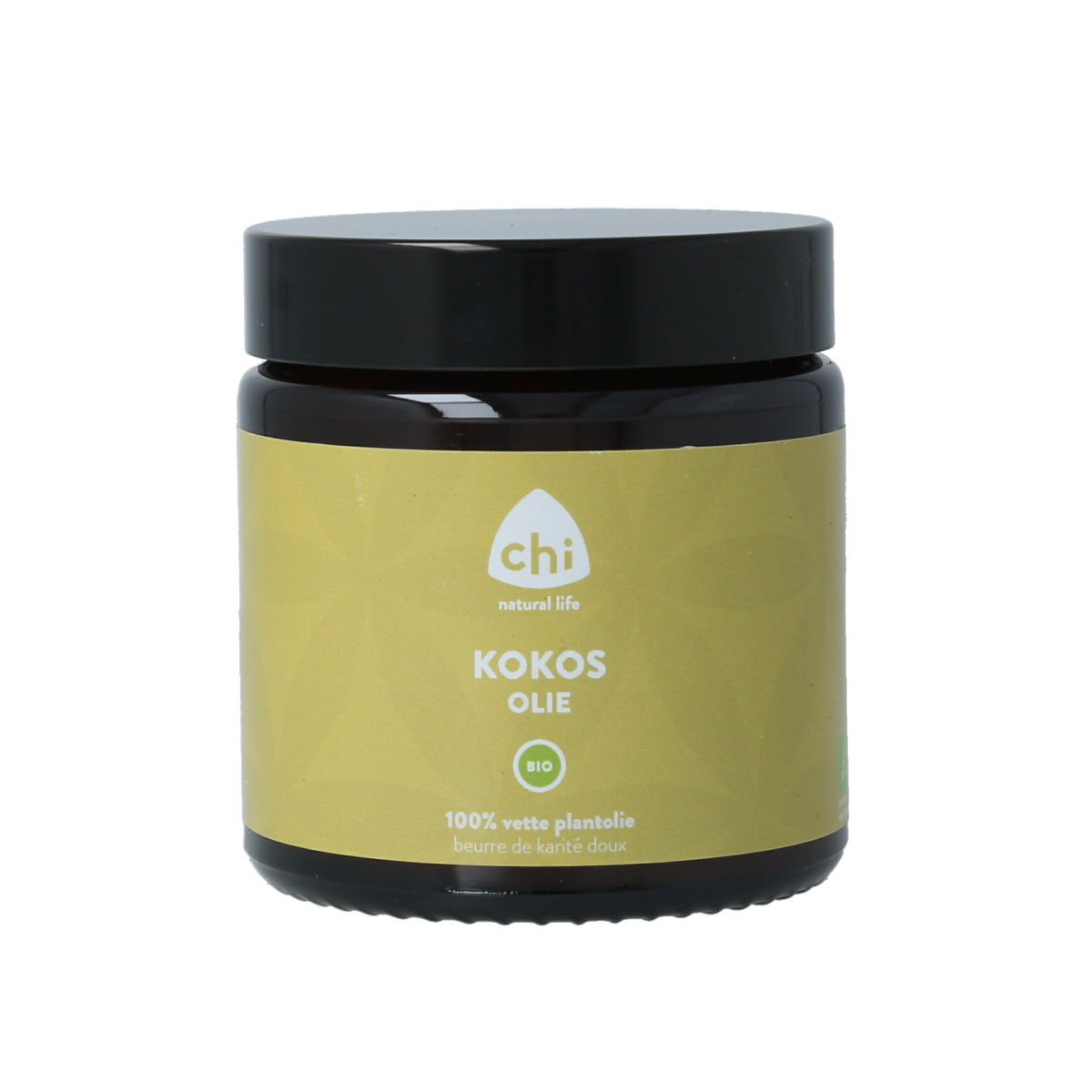 Chi Kokos vette plantenolie eko bio in a clear glass bottle, designed for use with geurverspreiders, with a natural coconut scent